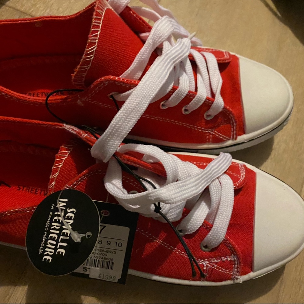 Red Kids Sneakers